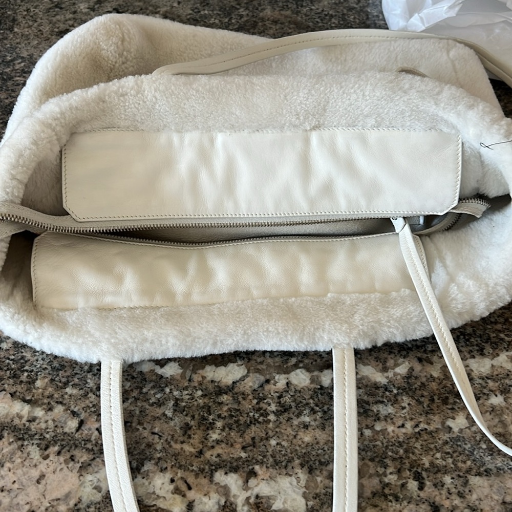 Miu Miu Wool Fur Seqiun Logo Bag - Picture 13 of 16